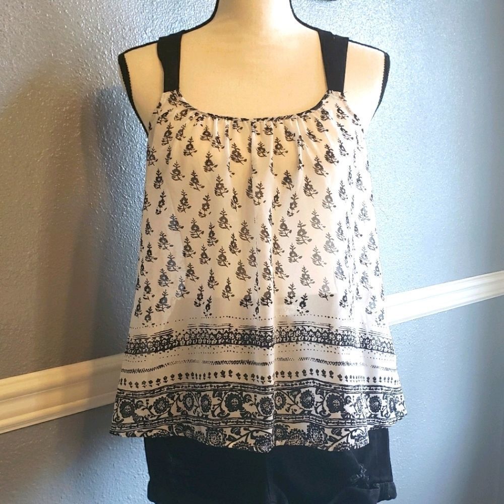 Sheer Strappy Top